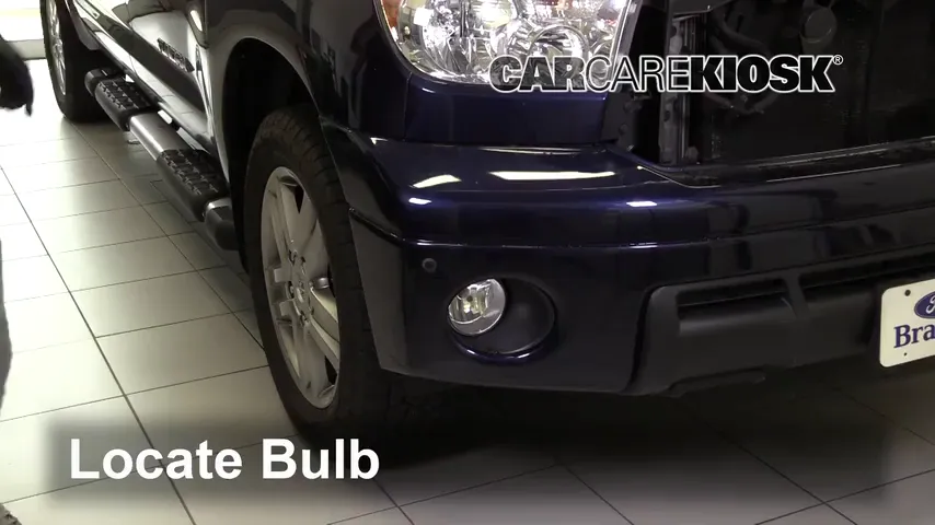 2012 Toyota Tundra Limited 5.7L V8 Crew Cab Pickup Lights Fog Light (replace bulb)